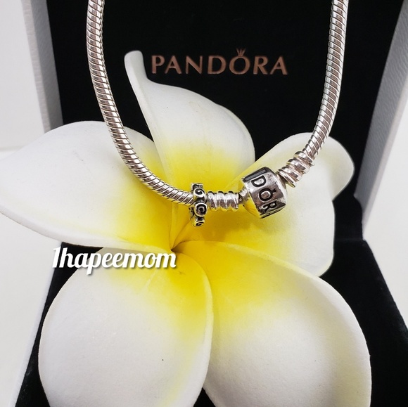 Pandora Charm Rose Spacer Authentic .925 - Picture 3 of 7